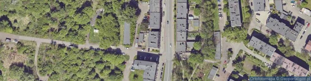 Zdjęcie satelitarne Niedurnego Piotra ul.