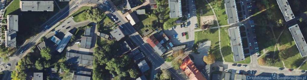 Zdjęcie satelitarne Niepodległości ul.