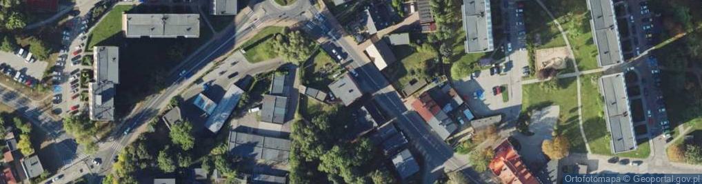 Zdjęcie satelitarne Niepodległości ul.