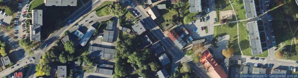 Zdjęcie satelitarne Niepodległości ul.