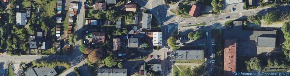 Zdjęcie satelitarne Niepodległości ul.