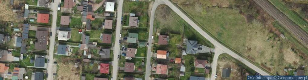 Zdjęcie satelitarne Niecała ul.