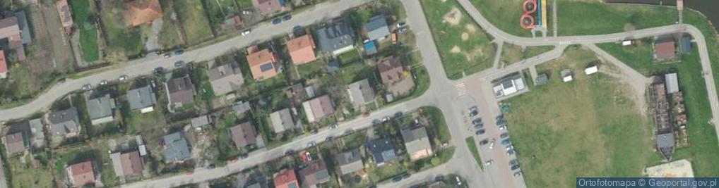 Zdjęcie satelitarne Niezapominajek ul.