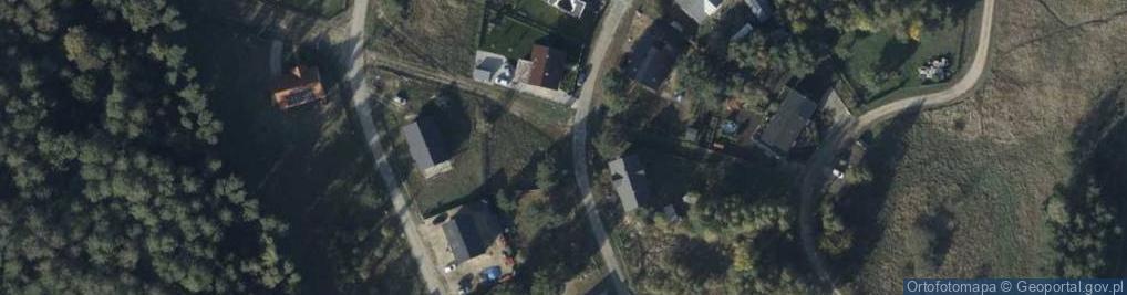 Zdjęcie satelitarne Niebieska ul.