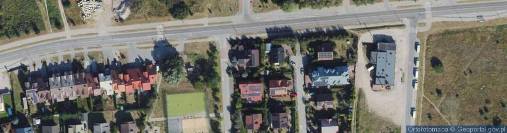 Zdjęcie satelitarne Nierzwickiego Franciszka ul.