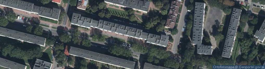 Zdjęcie satelitarne Niepodległości ul.