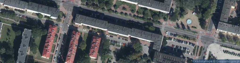 Zdjęcie satelitarne Niepodległości ul.