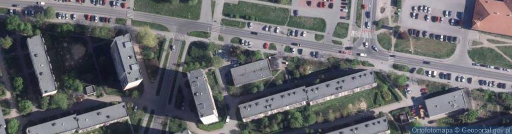 Zdjęcie satelitarne Niesiołowskiego Tymona ul.