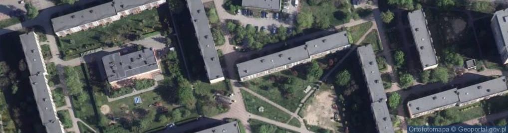 Zdjęcie satelitarne Niesiołowskiego Tymona ul.