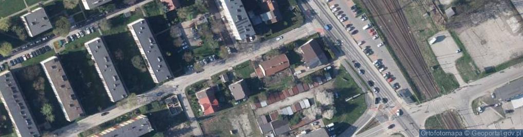 Zdjęcie satelitarne Niecała ul.