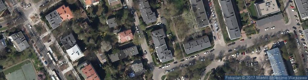 Zdjęcie satelitarne Niekłańska ul.