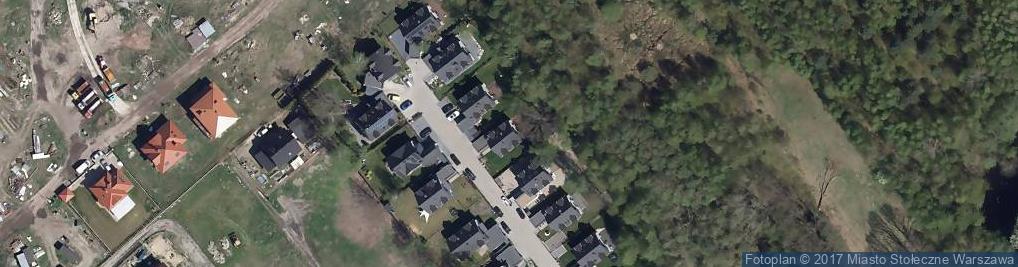 Zdjęcie satelitarne Niecodzienna ul.