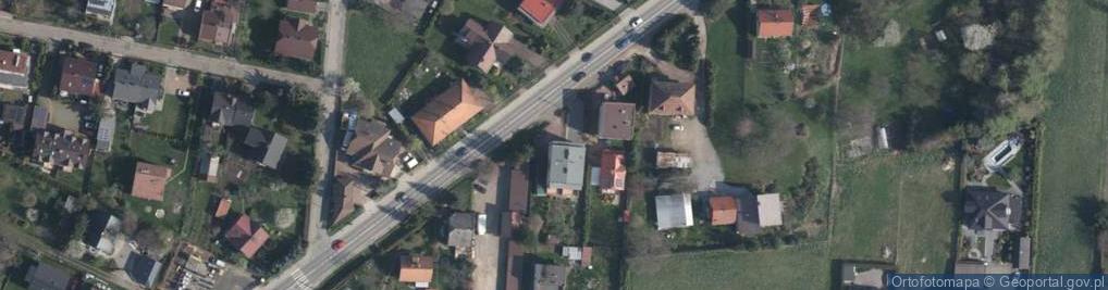 Zdjęcie satelitarne Niepołomska ul.