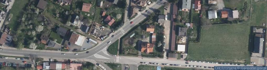 Zdjęcie satelitarne Niepołomska ul.
