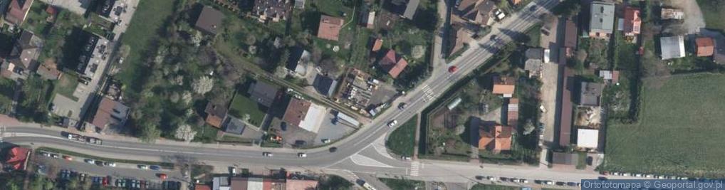 Zdjęcie satelitarne Niepołomska ul.
