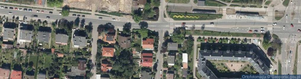 Zdjęcie satelitarne Niemczańska ul.
