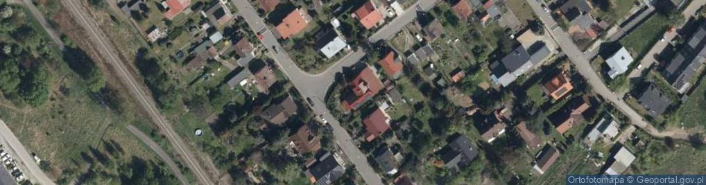 Zdjęcie satelitarne Niborska ul.