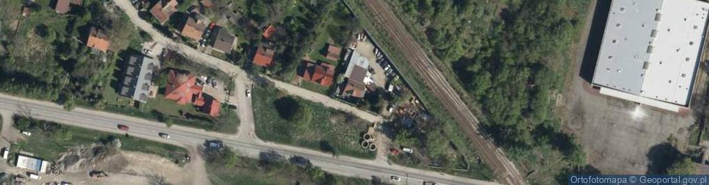 Zdjęcie satelitarne Niepierzyńska ul.