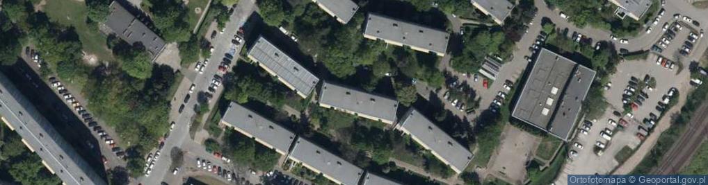 Zdjęcie satelitarne Niedźwiedzia ul.