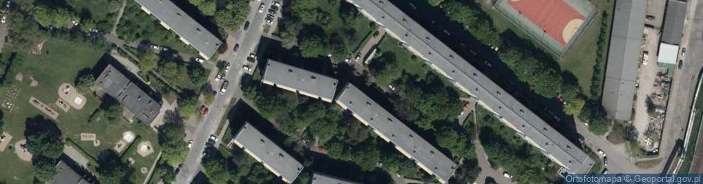Zdjęcie satelitarne Niedźwiedzia ul.