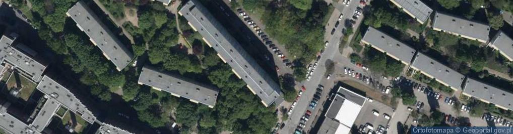 Zdjęcie satelitarne Niedźwiedzia ul.