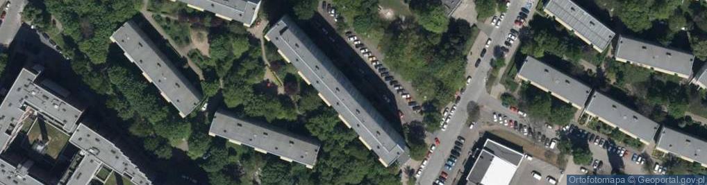 Zdjęcie satelitarne Niedźwiedzia ul.