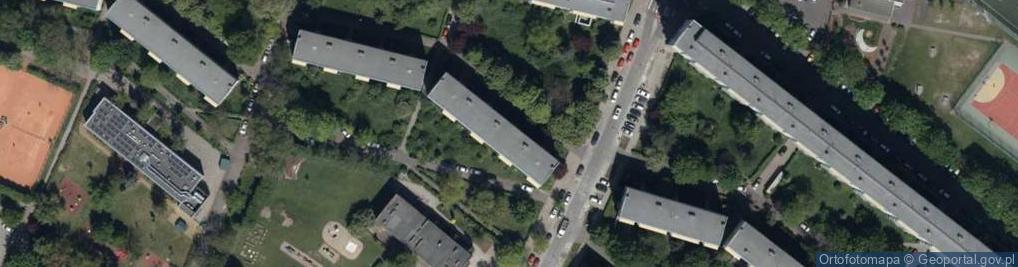 Zdjęcie satelitarne Niedźwiedzia ul.