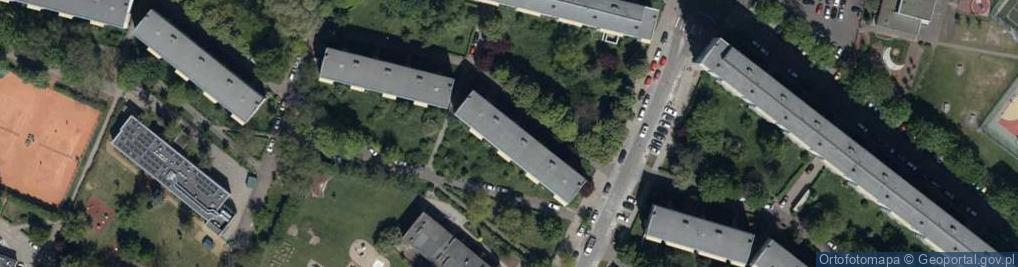 Zdjęcie satelitarne Niedźwiedzia ul.