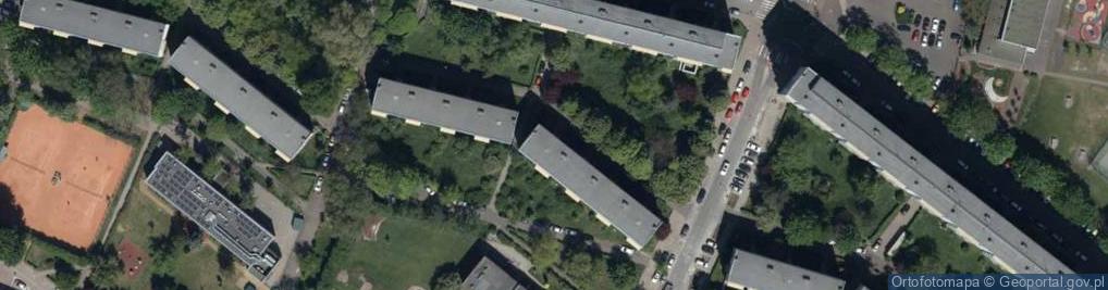 Zdjęcie satelitarne Niedźwiedzia ul.