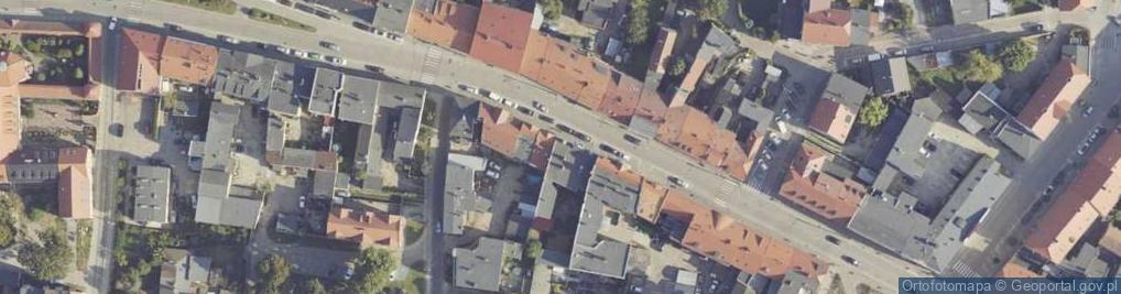 Zdjęcie satelitarne Niepodległości ul.