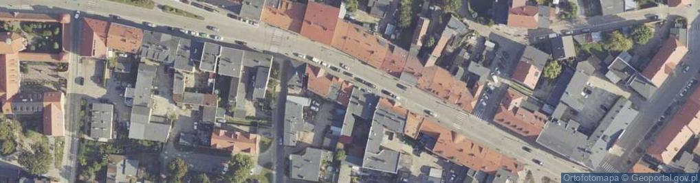 Zdjęcie satelitarne Niepodległości ul.