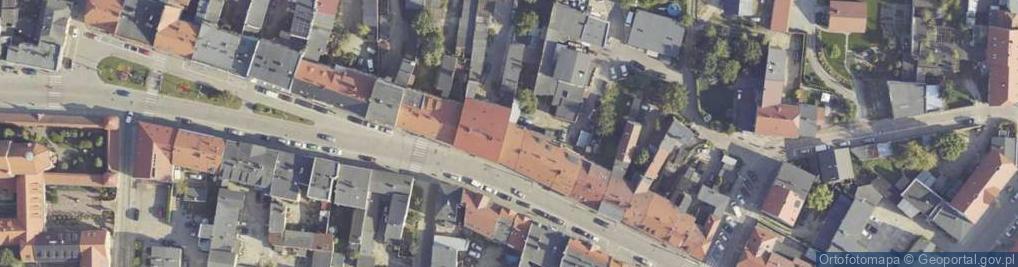 Zdjęcie satelitarne Niepodległości ul.