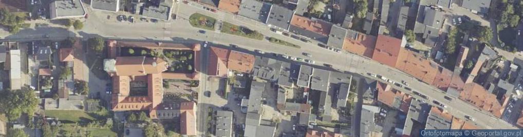Zdjęcie satelitarne Niepodległości ul.