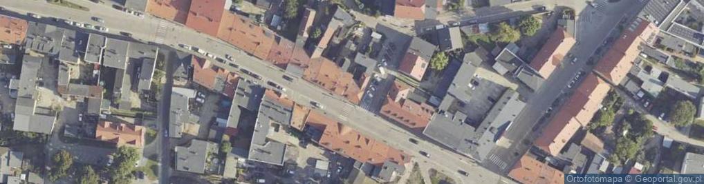 Zdjęcie satelitarne Niepodległości ul.