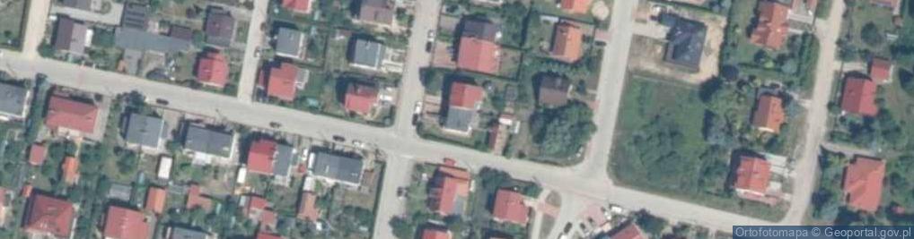 Zdjęcie satelitarne Nowodworcowa ul.