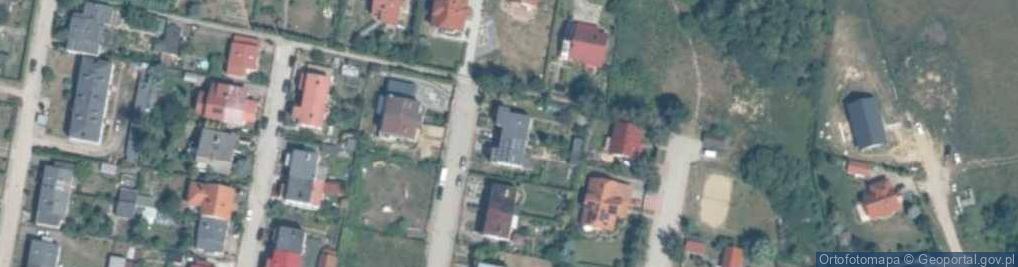 Zdjęcie satelitarne Nowodworcowa ul.