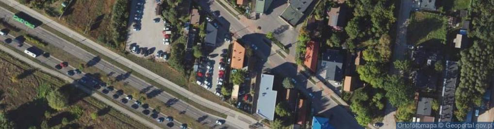 Zdjęcie satelitarne Nowowarszawska ul.
