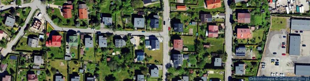 Zdjęcie satelitarne Nowiny ul.