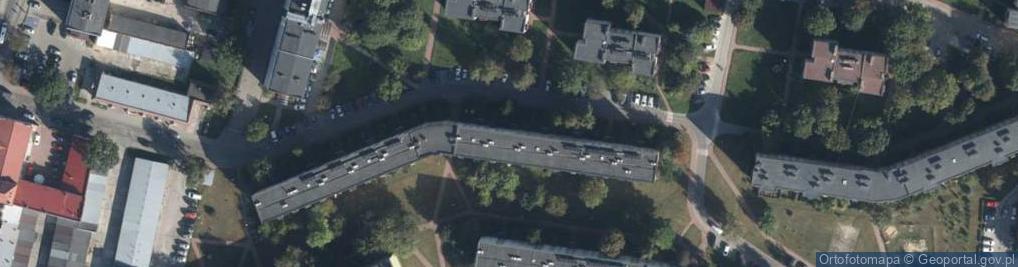 Zdjęcie satelitarne Nowy Świat ul.