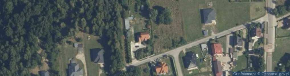 Zdjęcie satelitarne Nowiny ul.