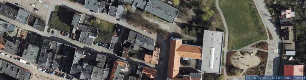 Zdjęcie satelitarne Nowe Miasto ul.