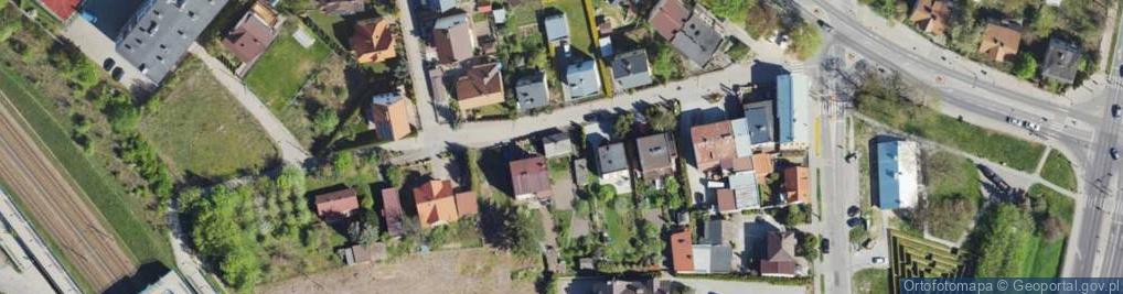 Zdjęcie satelitarne Nowokolejowa ul.