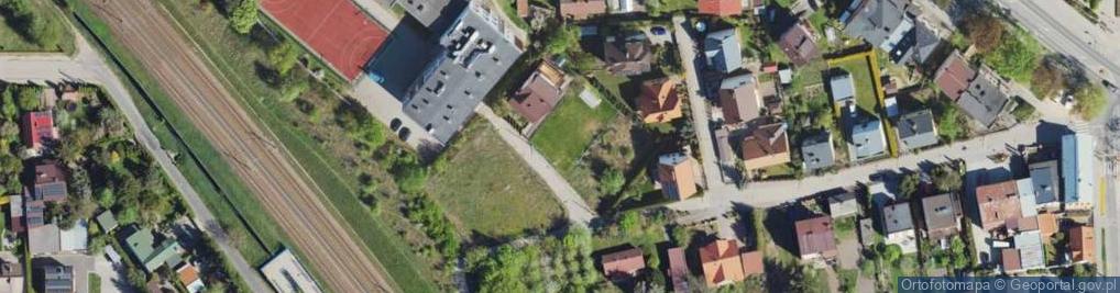 Zdjęcie satelitarne Nowokolejowa ul.