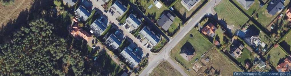 Zdjęcie satelitarne Nowoczesna ul.