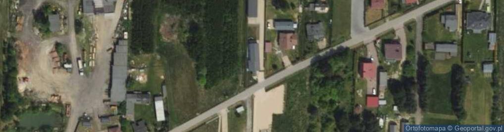 Zdjęcie satelitarne Nowiny ul.