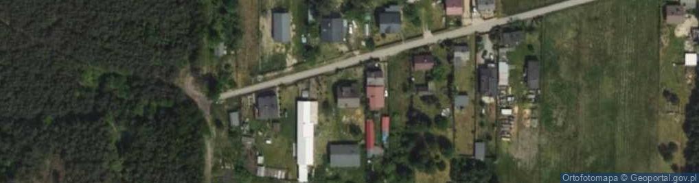 Zdjęcie satelitarne Nowiny ul.