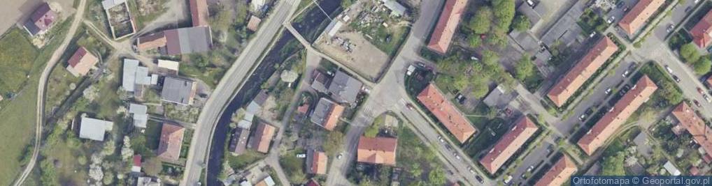 Zdjęcie satelitarne Nowowiejska ul.