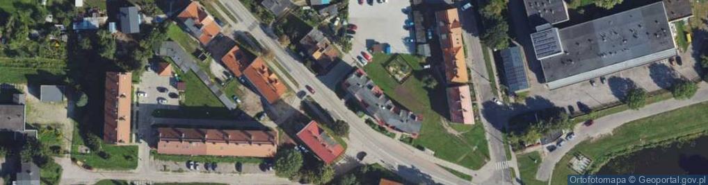 Zdjęcie satelitarne Nowodworska ul.