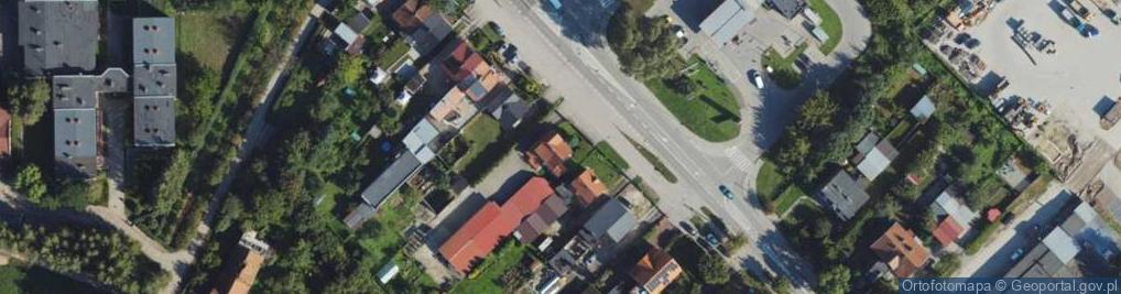 Zdjęcie satelitarne Nowodworska ul.