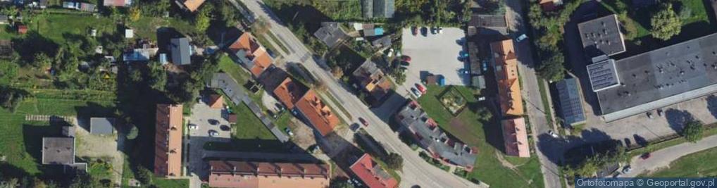 Zdjęcie satelitarne Nowodworska ul.